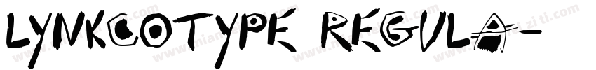 Lynkcotype Regula字体转换